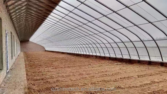 Σχεδίαση Συσκευή Ηλιακού θερμοκηπίου 4-6M ύψος με γαλβανισμένο χάλυβα πλαίσιο