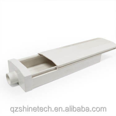 Υδροπονικό σύστημα καλλιέργειας 100 * 50mm NFT PVC σωλήνα κάθετη γεωργία με λευκά αξεσουάρ