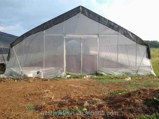 200 μm προστατευτική UV PE ταινία θερμοκήπιο με μία σήραγγα για την καλλιέργεια ντομάτας και αγγούρων
